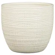 Scheurich 22 x 20cm Corteza Vanilla Ceramic Pot