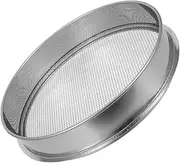 PHENOFICE Stainless Steel Soil Sieve Round Mesh Sifter for Gardening Efficient Soil Screener for Compost Gravel Durable Garden Tool for Easy Sifting and Screening