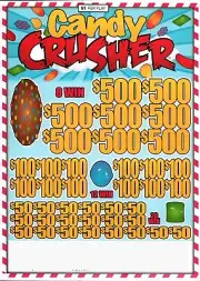 Pull Tab Tickets - Jar Tickets - Game - Candy Crusher