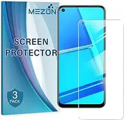 [MEZON] [3 Pack] Ultra Clear Screen Protector Film for OPPO A72 – Case Friendly, Shock Absorption (OPPO A72, Clear)