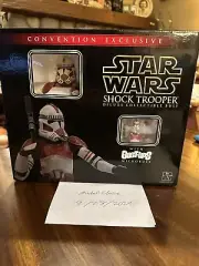 Gentle Giant Star Wars SHOCK TROOPER Convention Exclusive Deluxe Mini Bust NEW