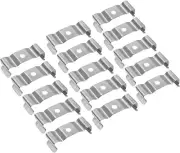 T8 Clips Bracket Hanger for Integrated Tube Light Fixture, Nickel-Plated Mangane