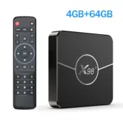 New X98 plus Android 11 TV Box Amlogic S905W2 AV1 2.4G&5G Dual Wifi BT5.0 4GB 32