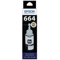 在飛比找momo購物網優惠-【EPSON】664 原廠黑色墨水罐/墨水瓶 70ml(T6