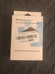 BLUETOOTH WIRELESS RECEIVER AND TRANSMITTER 2-in 1