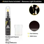 Touch Up Paint For Renault Espace NPN Rouge Millesime With Polish Paste