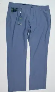 William Murray Golf Pants Mens 40 Light Blue Straight Fit Lightweight Stretch