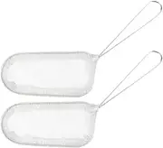 HAKIDZEL French Fries Baskets Potato Fry Basket 2pcs Wire Strainer Presentation