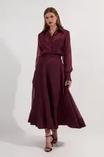 Lydia Millen Organdie Woven Prom Skirt