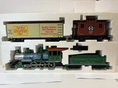 Bachmann Big Haulers Weil McLain Collection Series 3 G Scale Train w/ Track New