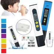 Digital PH Meter TDS Tester Pen Kit Aquarium Water Monitor Pool Hydroponics