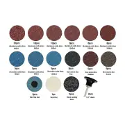 101 Pcs of PK Tool Quick Change Surface Conditioning Sanding Disc Set