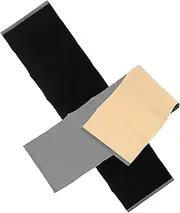 Uonlytech 2Pcs Self Adhesive Book Cover Protector Wear Lint Wrapping Cloth for Soft Cover Notebooks Grey and Scratch Water Resistant
