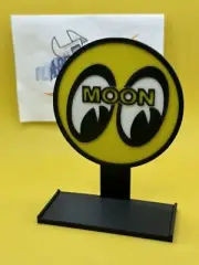 custom MOONEYES MOON EYES stand 1/64 diecast display Hot wheels Hw Matchbox m2