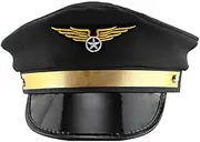 Pilot Hat Captain and Flight Attendant Costume Accessories for Halloween