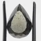 3.25 Ct Light Brown Pear Loose Moissanite Diamond Lab Grown Diamond 10 MM