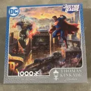 Thomas Kinkade Justice League, DC, SUPERMAN 1000-piece puzzle, Ceaco