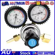 Pressure Regulator Pressure Reducer CO2 Carbon Dioxide Heated Pressure Gauge AU