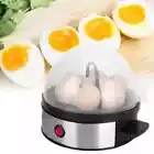 Electric Egg Steamer Cooker 7 Eggs Steamer Boiler Stainless Steel Egg Cooking