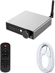 Aswalling Lossless Digital Audio Decoder Bluetooth 5.3 Audio Receiver TDA1305T HiFi Fever Music Turntable Decoder