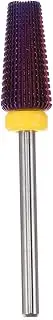 WOONEKY Manicure Drill Bit Shaped Metal Nail Bits for Nails Precision Polishing Beauty Parlors and Personal Use Durable and