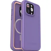 O-OtterBox Fre MagSafe Apple iPhone 15 Pro Max 6.7" Case Rule of Plum Purple