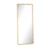 Oikiture 165x60cm Wooden Full Length Mirror Floor Mirrors