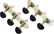 UPKOCH Classic Guitar Tuning Machines Set of 6 Acoustic Guitar Tuning Pegs Accurate Intonation Elegant Vintage Style