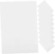 SECFOU 10pcs Blank Foam Board Craft Foam Board Large Foam Board Foam Board Material Foam Poster Board Project Board Foam Material Foam Boards Thick Poster Board Foams Board