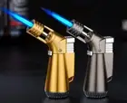 PIPITA 2 Pack Culinary Butane Torch Lighter, Big Jet Flame Refillable Portable T