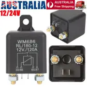 DC12V/24V 100A 100 AMP Heavy Duty Split Charge Relay For Camper Van 4 Pin AU