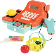 Battat Cash Register Toy Playset Â€“ Pretend Play Kids Calculator Cash Regist...