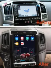 12.1"Car Stereo for Toyota Land Cruiser 2008-2015 Carplay GPS Navi SWC BT Music