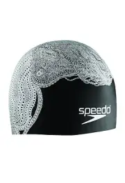 SPEEDO Silicone SUBLIME Cap SWIMCAP TENTACLE HAIR Swimming Soft Pool 7510203