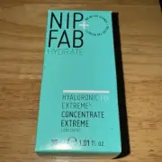 NIP + FAB HYDRATE HYALURONIC FIX EXTREME CONCENTRATE 1.01 fl. oz. New In Box