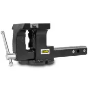 STARK USA All Terrain ATV Truck Tow Hitch 2-In-1 Bench Vise W/ Built-In Mount