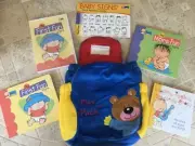 Baby Signs Books Play Pack Songs Child Bag Music CDs Set Carrier