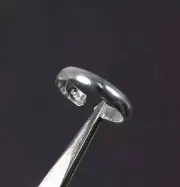 925 Solid Sterling Silver Plain Adjustable Toe Ring O291