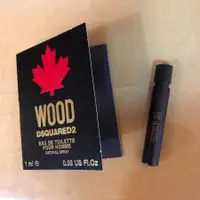 在飛比找蝦皮購物優惠-DSQUARED2 HE Wood 男性淡香水1ml試管小香