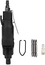 Pneumatic Screwdriver, Air Screw Gun, Pneumatic Screw Machine 10H Screwdriver Bit Hand Tool Industrial Grade US‑Type Connector