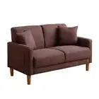 Furniture 350 Sofa Sofa Compact Sofa 2-seater Sofa 2-seater Sofa Brown 1