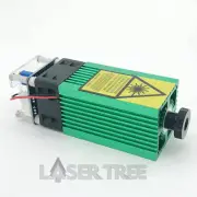 Focusable 525nm 1W high quality green laser module high power laser head