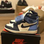 高品質  NIKE AIR JORDAN 1 OBSIDIAN 北卡藍 黑曜石 黑藍 喬1 球鞋 575441-140