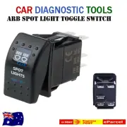 Spot Light 12V ARB Carling Rocker Waterproof Toggle Switch Blue LED Car Boat AT.