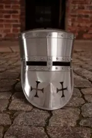 Medieval Crusader Helmet Medieval 13th century helmet Replica