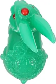 Jade Rabbit Ornament Easter Bunny Rabbit Decorations Mater Toys from Cars Miniature Rabbit Figurines Easter Bunny Statue Crystal Party Decor Product Number Resin Office