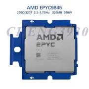 AMD EPYC 9845 160 core 320 Threads 2.1GHz-3.7GHz 400W SP5 CPU processor No lock