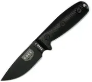 NEW ESEE Model 3 3D Fixed Blade Black Outdoor & Hunting Knives