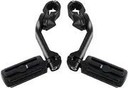 Motorcycle Footpegs for H&Arley for E&lectra for G&lide Road Glide FootPegs Foot Rests Foot Pegs Motorcycle 1-1/4 32mm Foot Rests Footpeg Long Angled Highway Engine Guard(P)