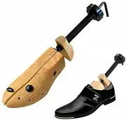 [Yotsuba] 1 PCS Timber Womens Mens Wooden Shoe Stretcher Adjustable Shoe Tree Unisex Shaper Expander Bunion Plugs
